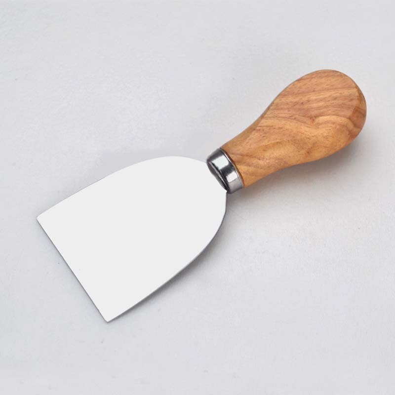 Cheese cutter Kitchen gadget wood handle stainless steel cutlery and spade set