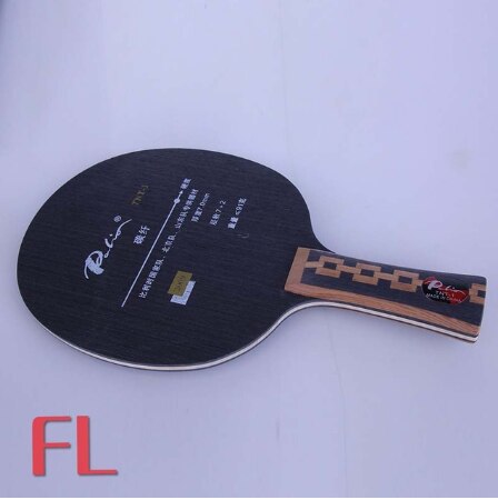 Palio TNT-1 (TNT1) Tnt 1 7 Hout + 4 Carbon Tafeltennis Blade Voor Pingpong Racket: FL   long handle