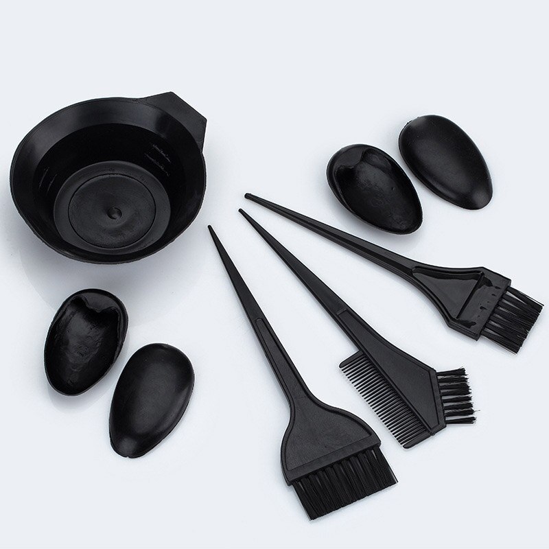 Ensemble de peignes à deux faces pour Salon de coiffure, brosse à Oreilles, peigne pour bricolage, teinture des cheveux, permanente, SMJGood, 1 ensemble
