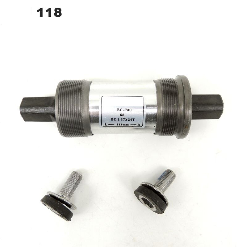 Bicycle Bottom Bracket 103/113/118/122.5 Waterproof 68mm Screw/Thread Type Crankset Bearings Bicycle Axis Parts: B-VP118