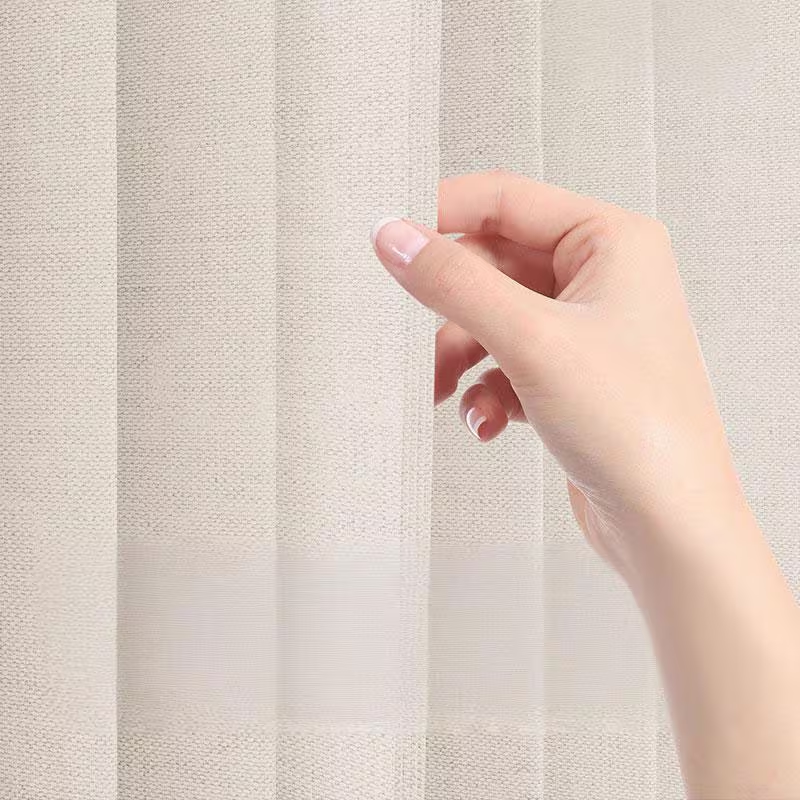Super Thick Foldable Door Curtain with Hole-Free Invisible Storage Home Decor with Hanging Hooks Included