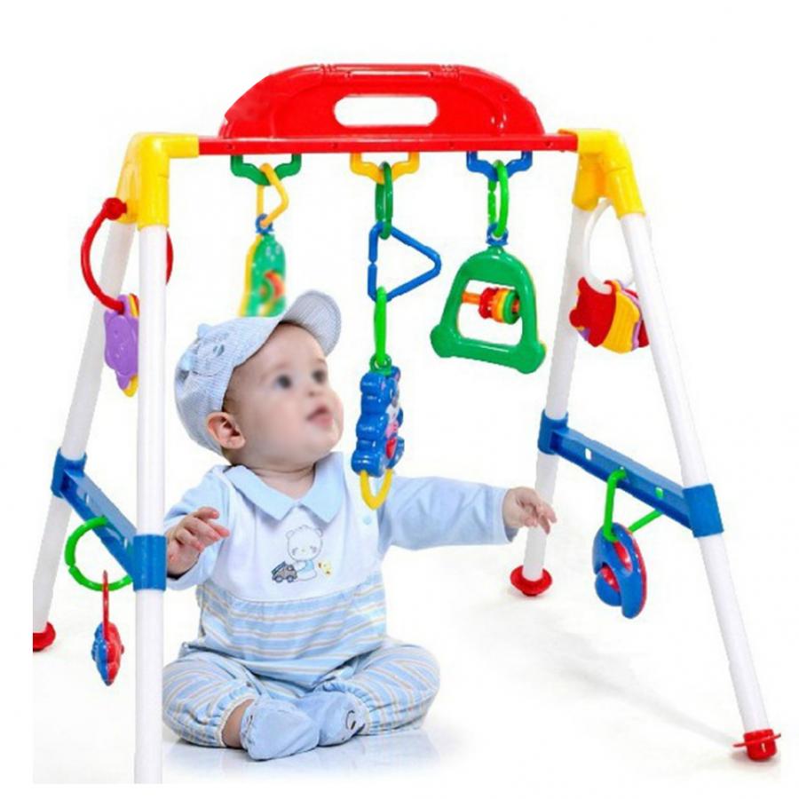 Multi-Functionele Musical Fitness Frame Elektrische Baby Mobiele &amp; Rammelaar Educatief Speelgoed Kind Play Gym Kinderen Baby Gezondheidszorg