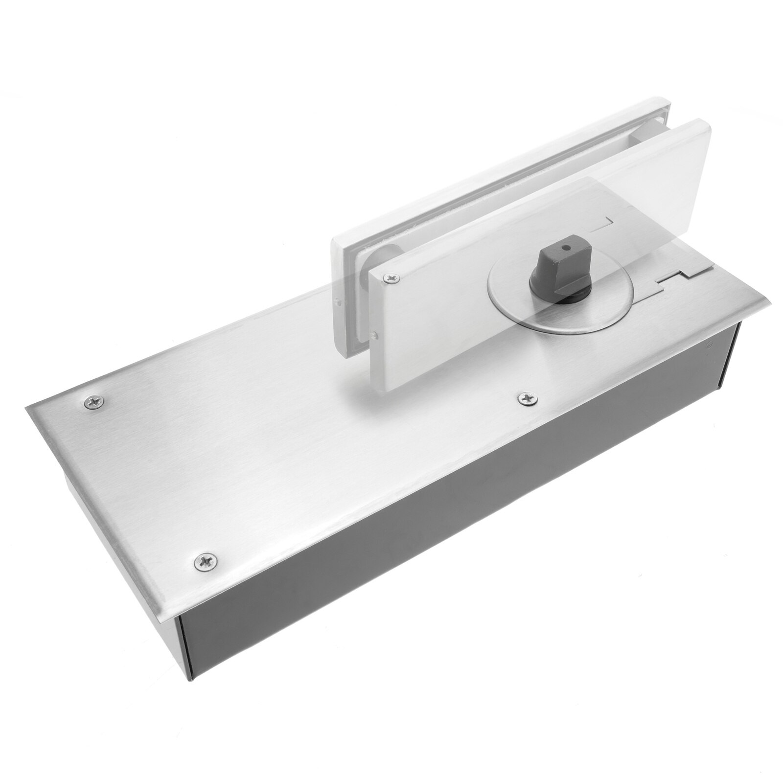 PrimeMatik-floor doors. Automatic door lock 80Kg 700-900mm 258x103x48mm