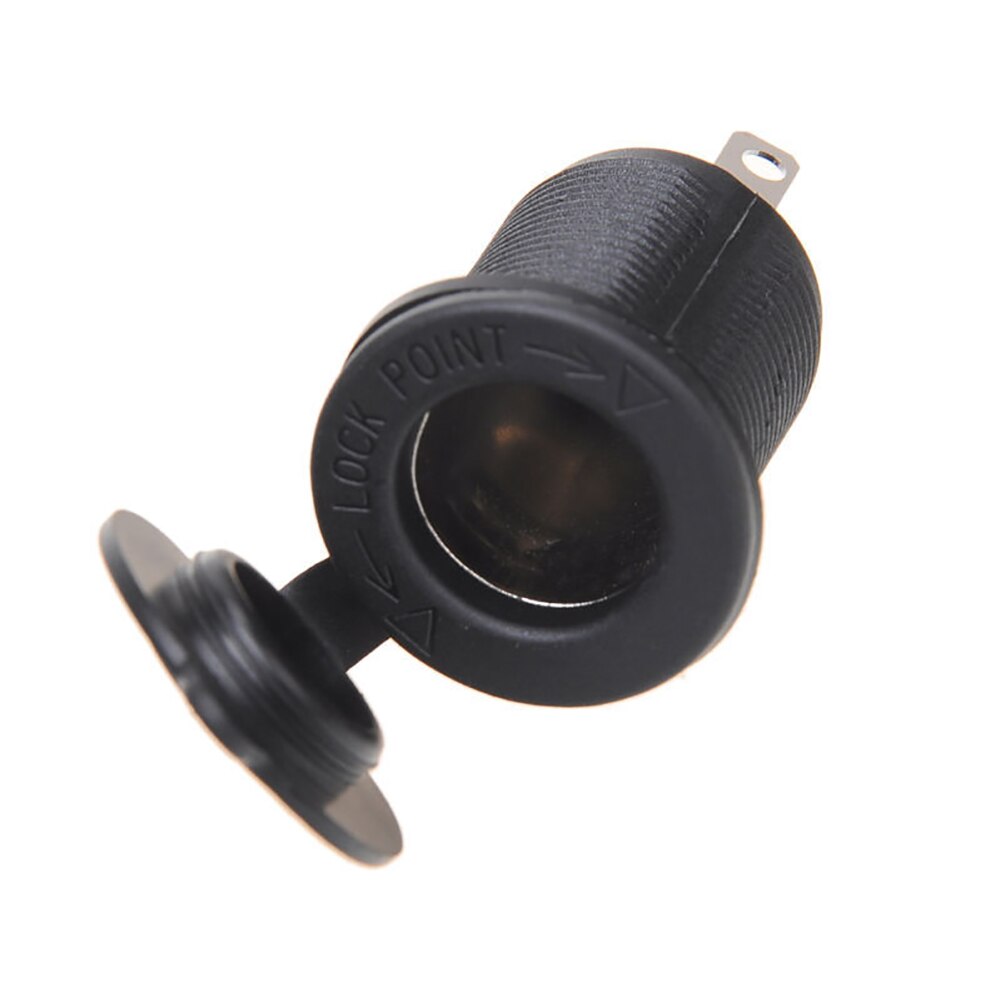 Waterdichte motorfiets motorfiets auto sigarettenaansteker stopcontact 12v-24v met installatiebeugel