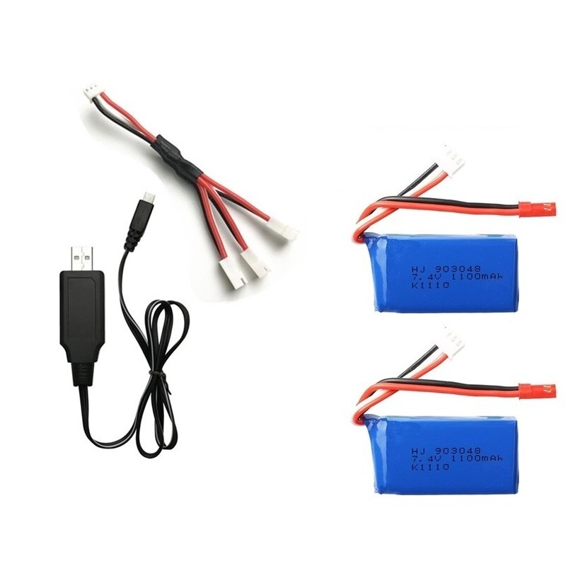 3Pcs for Wltoys A949 A959 A969 A979 K929 LiPo Battery 7.4V 1100mah 903048 25c Lipo Battery For RC Helicopter Airplane Cars Boats: Burgundy