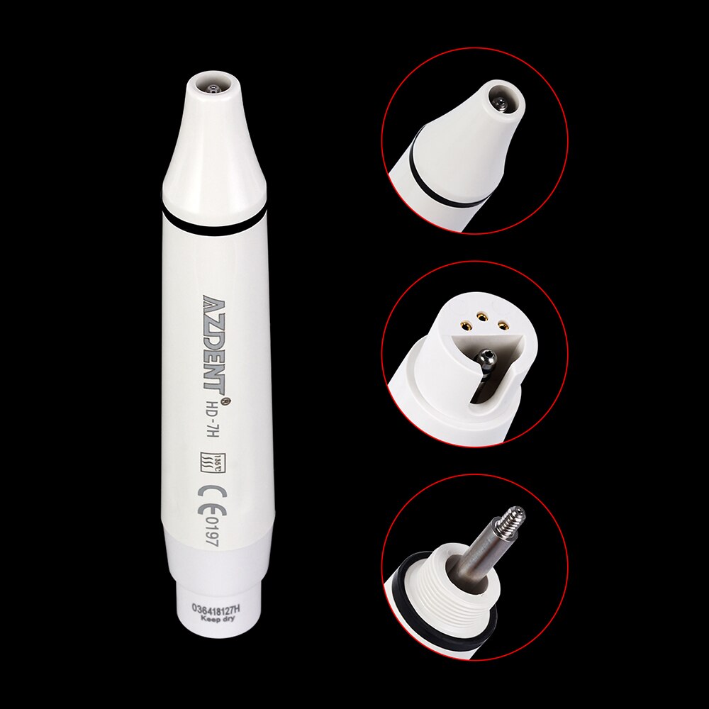 1pc Dental Ultrasonic Scaler Handpiece Detachable Ultrasonic Piezo Scaler Handle for SATELEC DTE Series Device