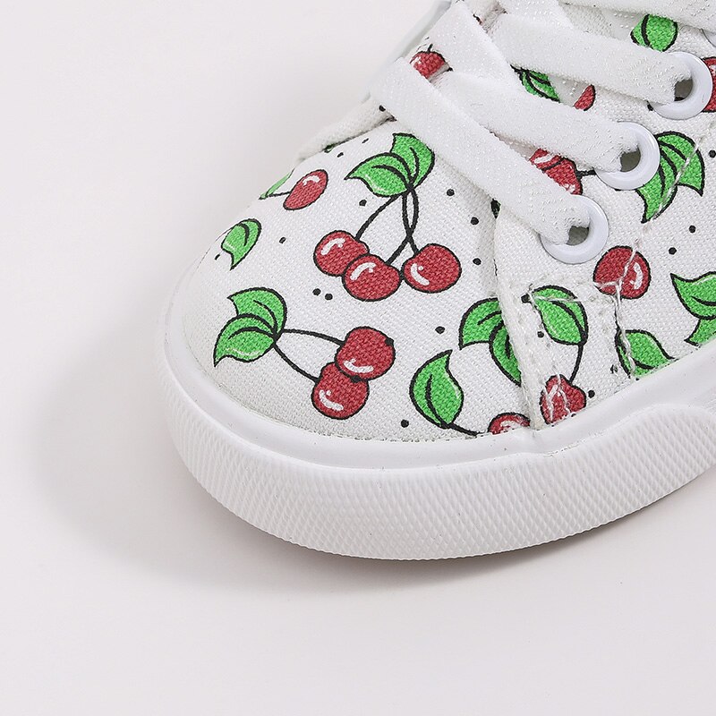 DB16537-zapatos de dibujo de fruta para niña, zapatillas adorables para niña recién nacida