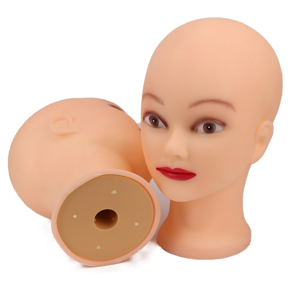 SaleProfessional Bald Mannequin Head With Stand Female Manikin Head For Wigs Hats Jewelry For Women Girls