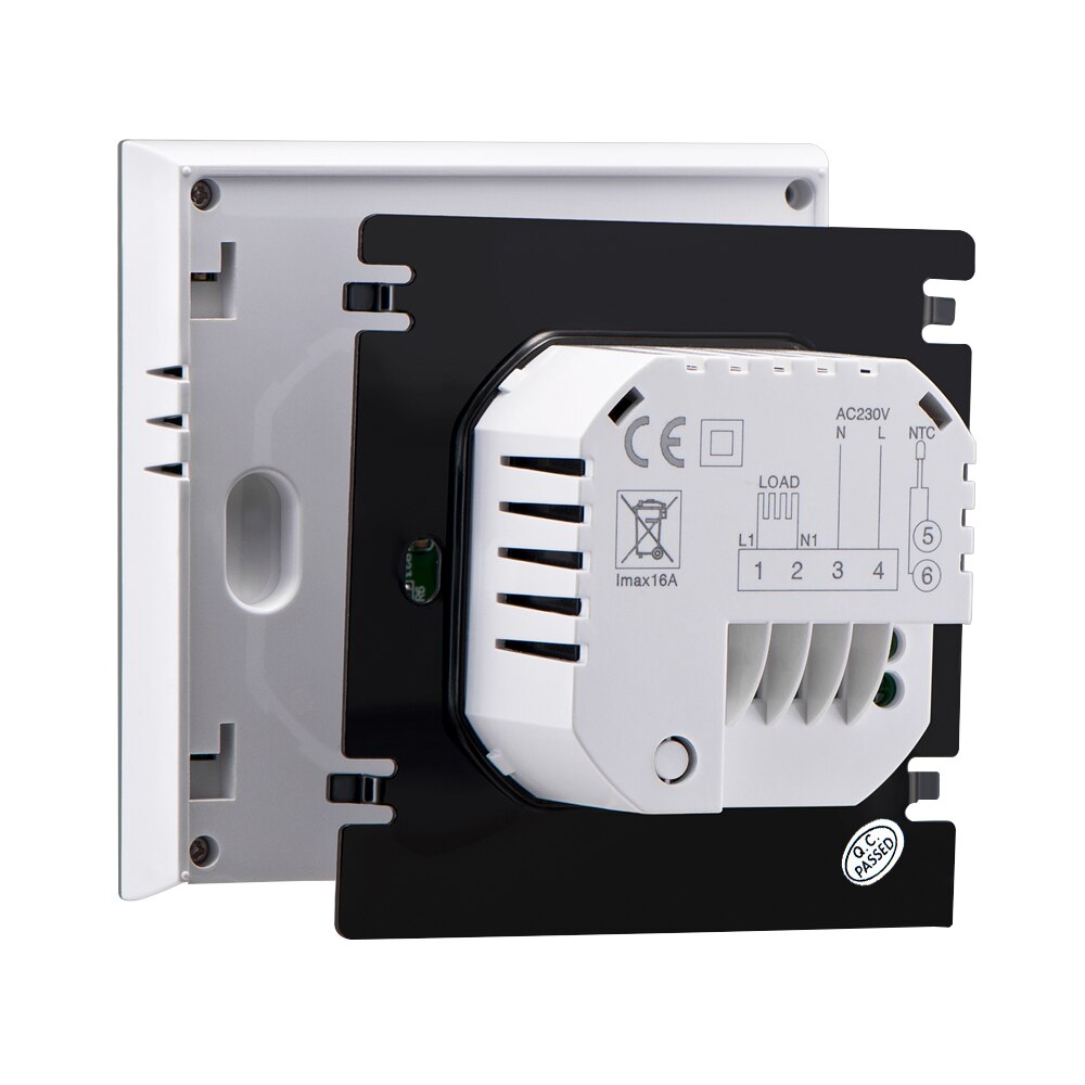 Thermostat Programmable Thermostat Water Heating System Smart Touchscreen Heat Only Thermostat for Water RecirculatingSystem