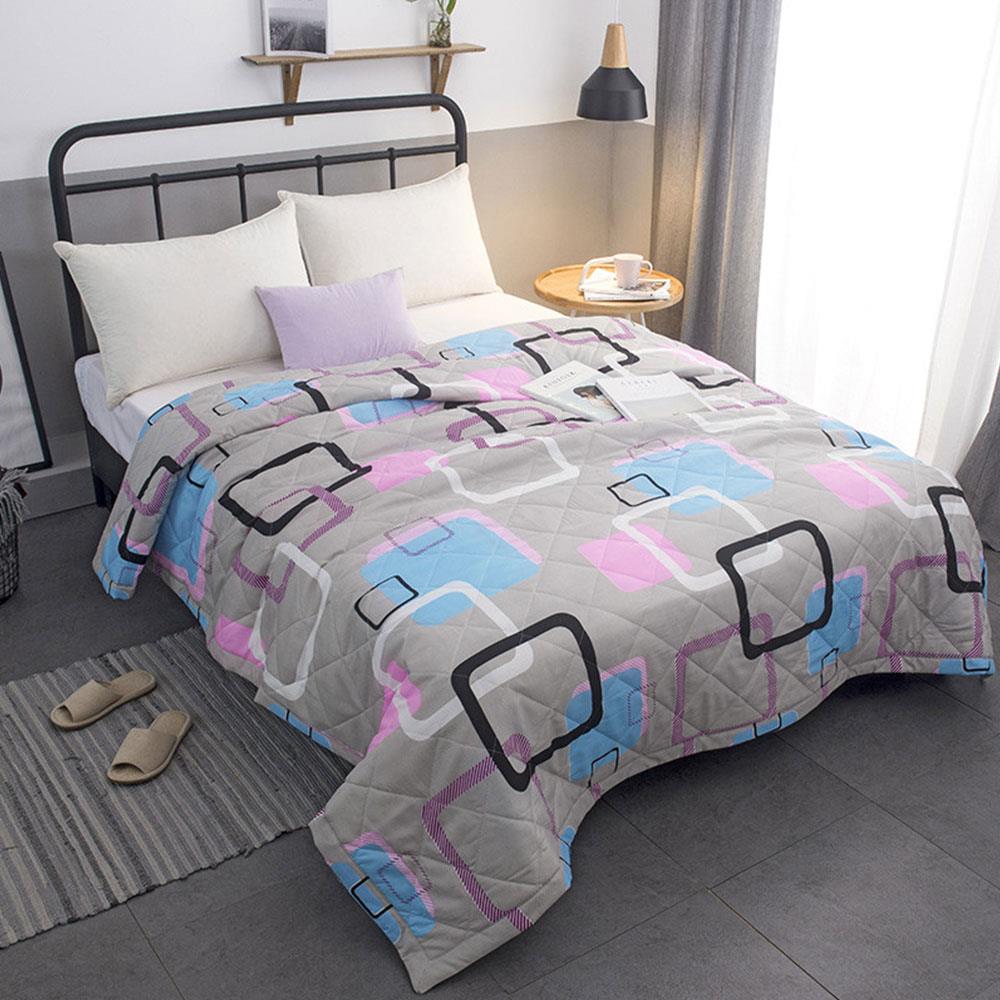 TEPPOIC Couette Pour L'été, Couverture D'été Fine Et Légère, Coton Lavé