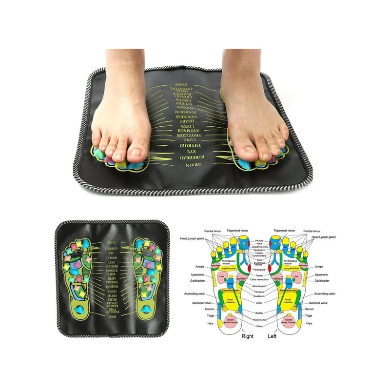 Imitatie Kiezelvoetmassage Pad Acupressuurplaat Voetmassage Voetmassage Wonder Duurzaam Acupressuur Voetkussen Huishouden