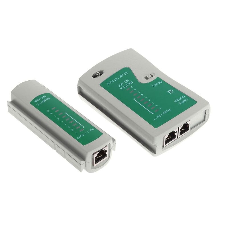 Test di rete professionale RJ45 RJ11 CAT5 UTP LAN Cable Network Tester Tool