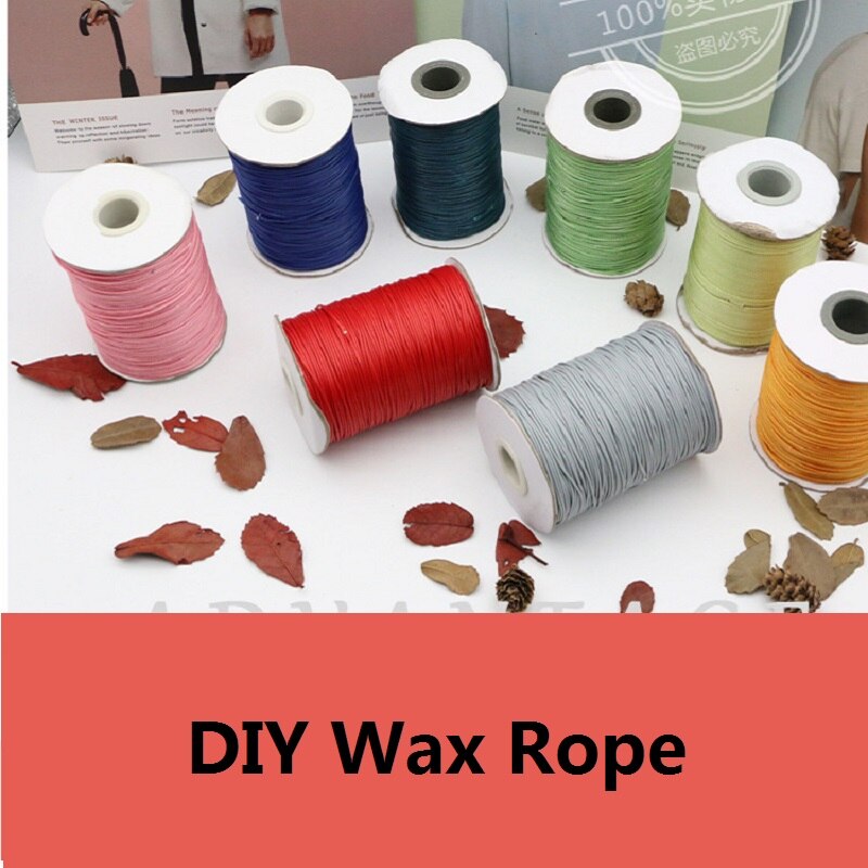 1Pcs/Set 78M 2mm Polyester Waxed Thread DIY Handmade Leather Craft Special Line Sewing Flat Wax Lines Leather Handicraft Tool