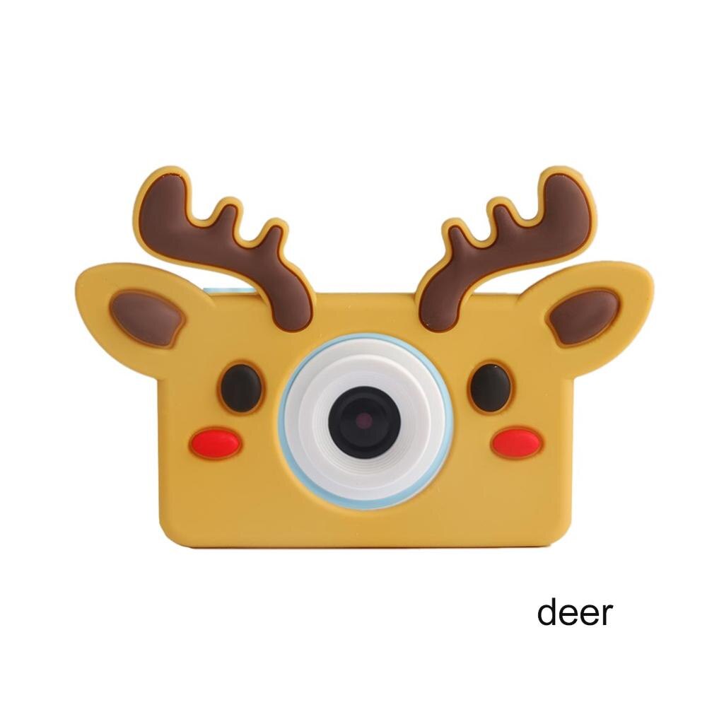 8.0MP Leuke Kids Camera Kinderen Digitale Camera 2.0 "Lcd-scherm Mini Cartoon Camera Leuke Voor Kind Verjaardag/Kerst speelgoed: deer
