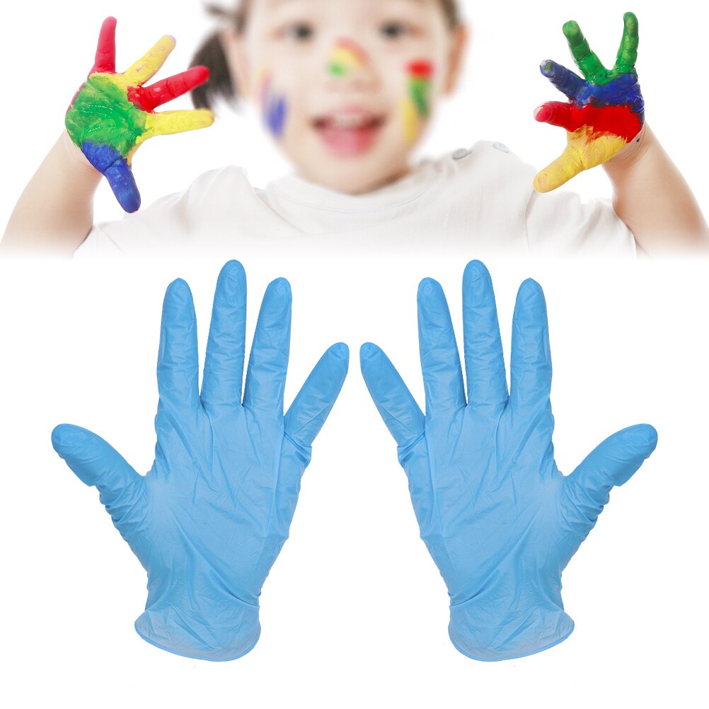20PCS guanti monouso per bambini guanti elastici in lattice lavori domestici pulizia sicurezza guanti protettivi sanitari