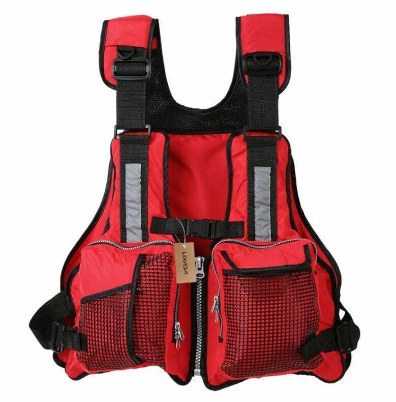 Angeln Auftrieb Schwimmweste Erwachsene Schwimmen Schwimmweste Kajak Kanu Stiefel Segeln Hilfe: C