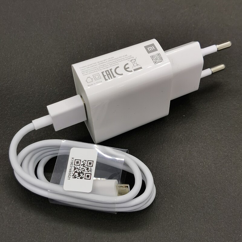 Xiaomi caricabatterie USB 5V/2A adattatore di ricarica cavo Micro USB tipo C per Mi 8 9 SE lite A1 6 5 A2 Mix 2 2s Redmi 4x5 Plus nota 5 4 4X