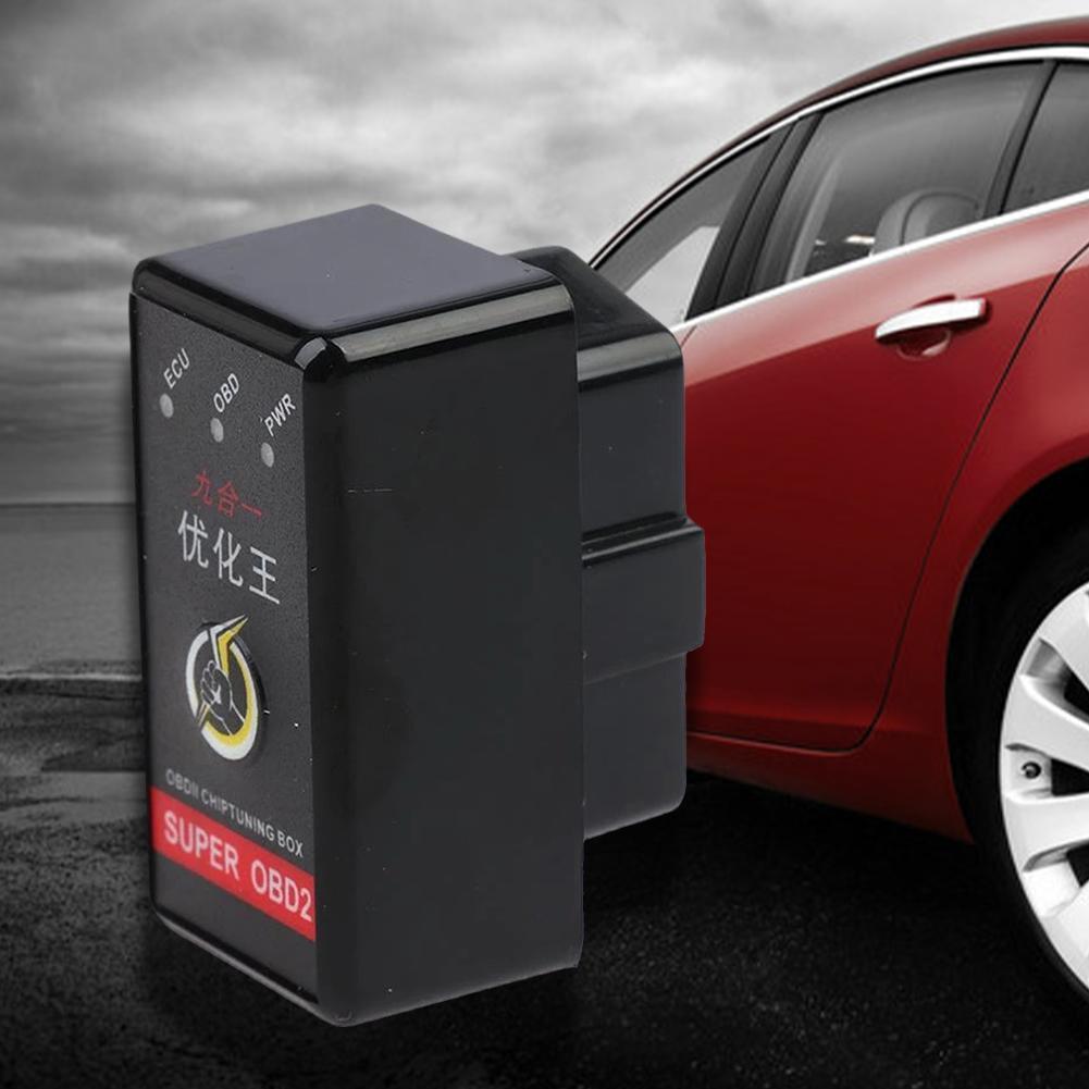 Super OBD2 Nitro Obd EcoOBD2 Ecu Chip Tuning Box Plug Power Brandstof Besparen Auto Meer D2V0