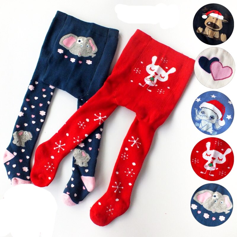 baby Spring/Autumn Tights Cotton Baby Girl Pantyhose Kid Infant Knitted Collant Tights Soft Infant Clothing