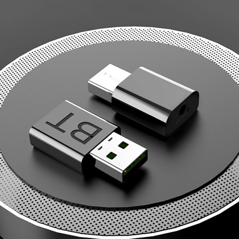 Fastest USB Bluetooth 5.0 Transmitter Receiver Wireless Audio Dongle AUX Port Adapter Bluetooth Transmitter Receiver