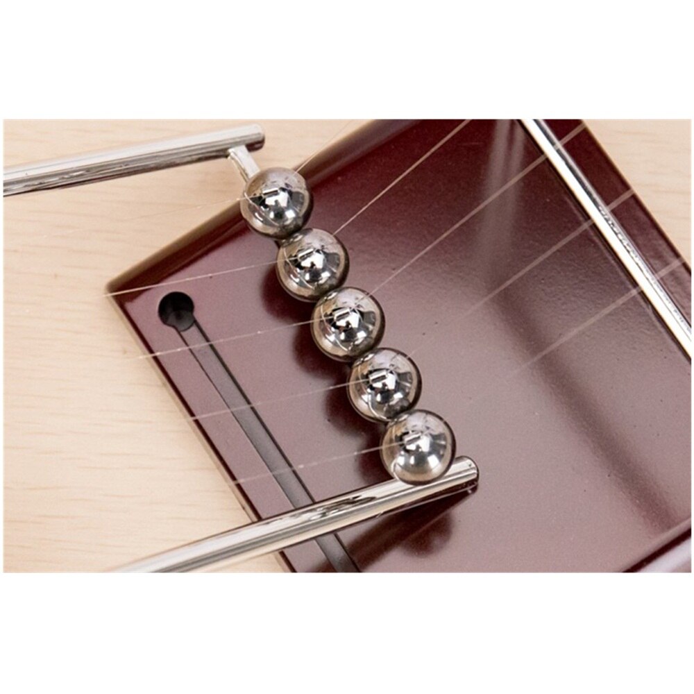 Vierkante haakjes newtons wieg slinger ballen eindeloos entertainment stalen balansbal wetenschap slinger educatief bureau speelgoed