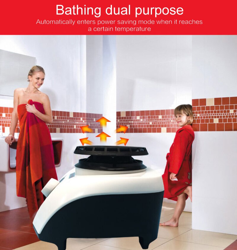 Portable Clothes Dryer Electric Laundry Fast Heating Drying Efficient Quiet Quick Clothing Dryer Device Hair Dryer