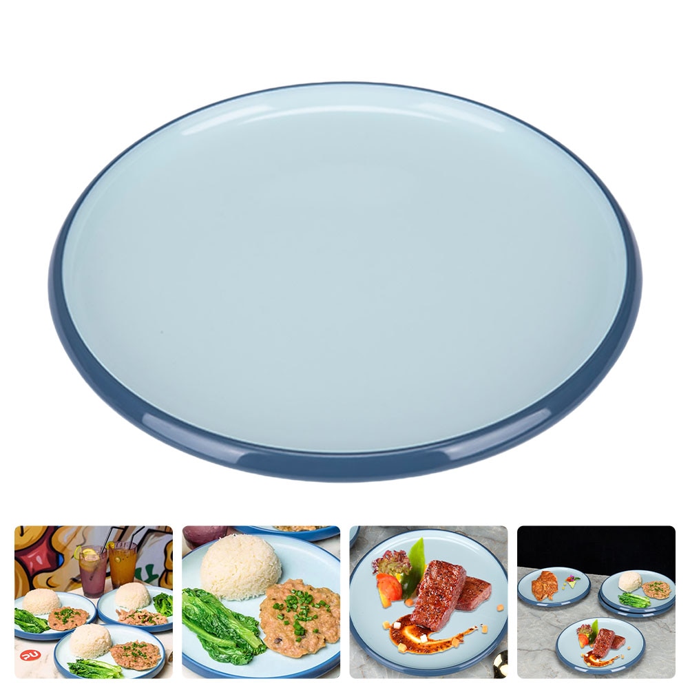 Melamine Fat Beef Roll Wool Belly Plate Dinner Plate Stir-fried Dish