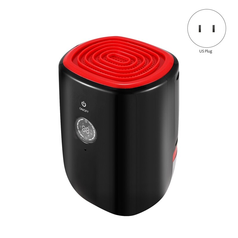Lcd Elektrische Mini Luchtontvochtiger 800Ml Draagbare Luchtreiniger Machine Automatische Power-Off Ontdooien Voor Thuis