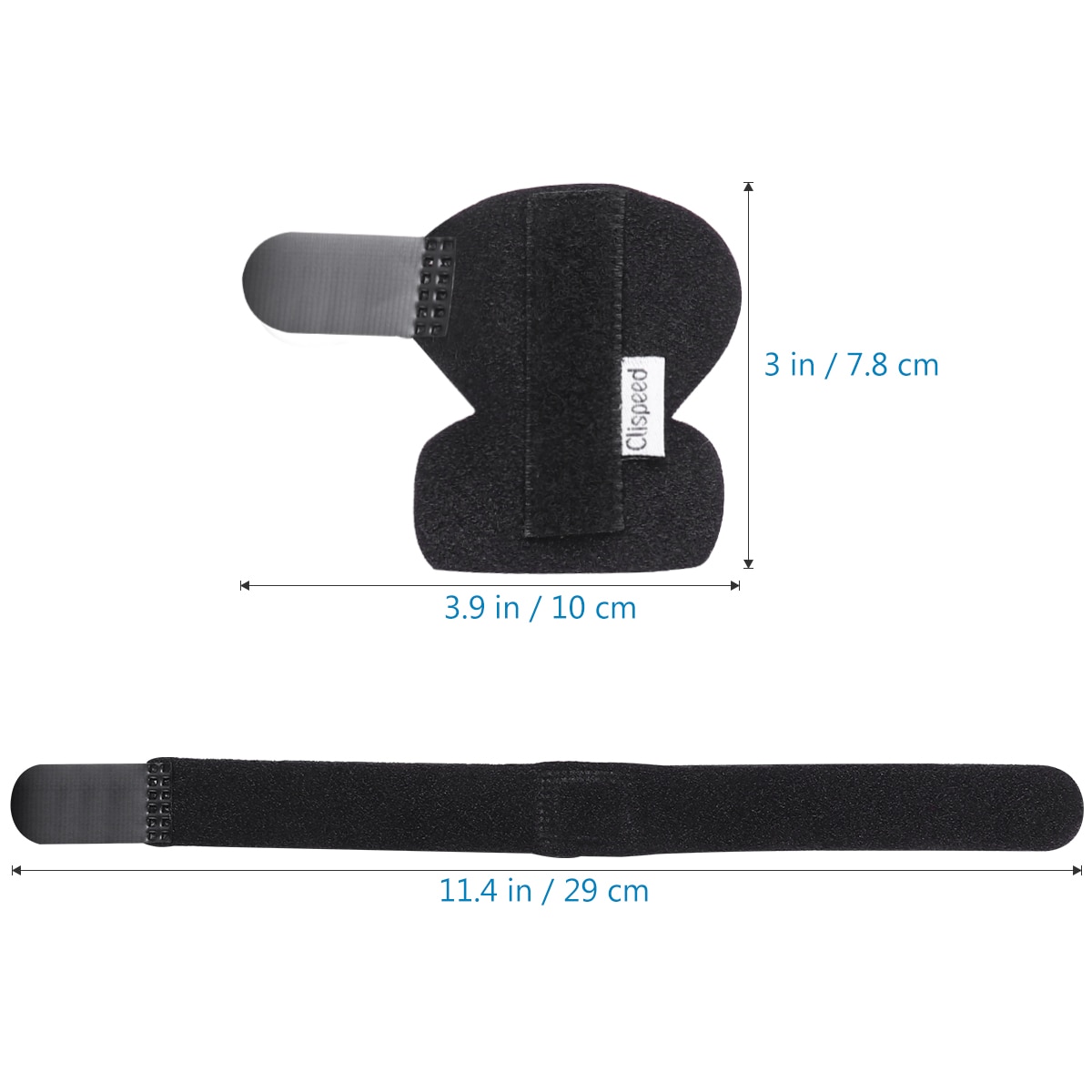 1PC Vinger Spalk Haak En Lus Vingers Bescherming Bevestiging Riem Brace Voor Midden Vinger Pinky Vinger Trigger Duim