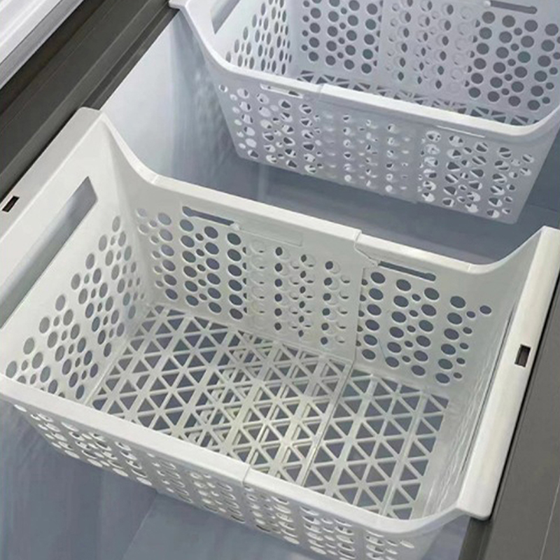Versatile Chest Freezer Basket Odorless Chest Freezer Storage Rack Heavy Load Refrigerator Storage Organizer Kitchen Accessories