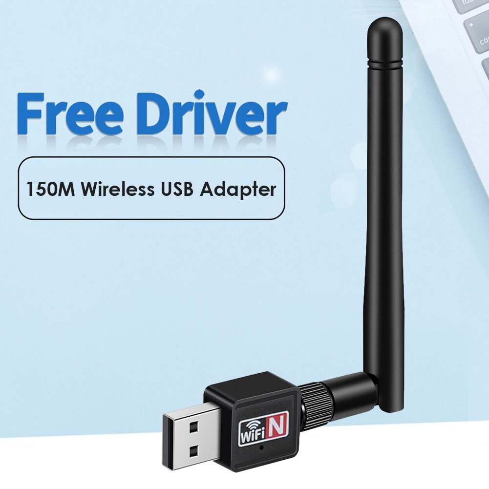 Alloyseed Usb Wifi Adapter 150Mbps Mini Draadloze Netwerkkaart Usb Wifi Dongle Voor Laptop Desktop Pc Computer