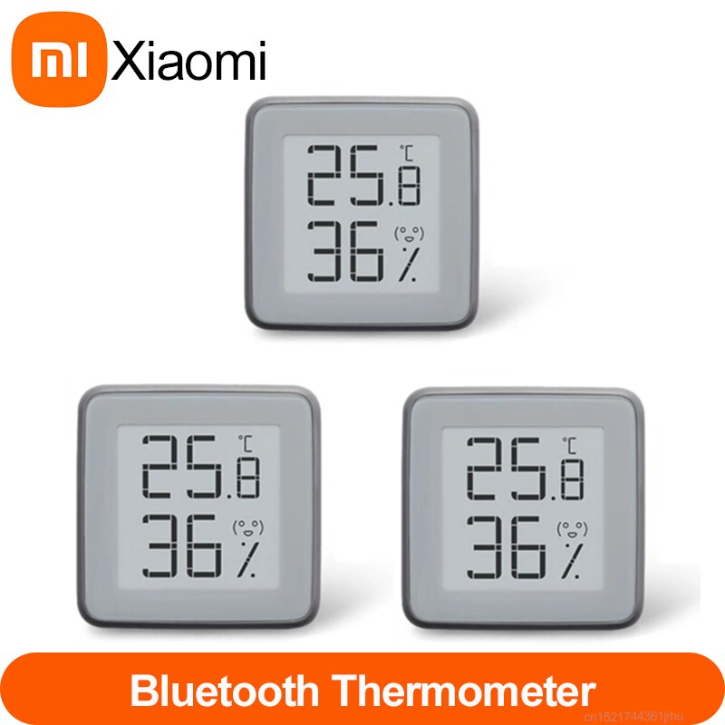Xiaomi-termómetro inteligente MMC con pantalla e-ink BT2.0, higrómetro con Bluetooth, funciona con la aplicación MIJIA, herramientas para el hogar