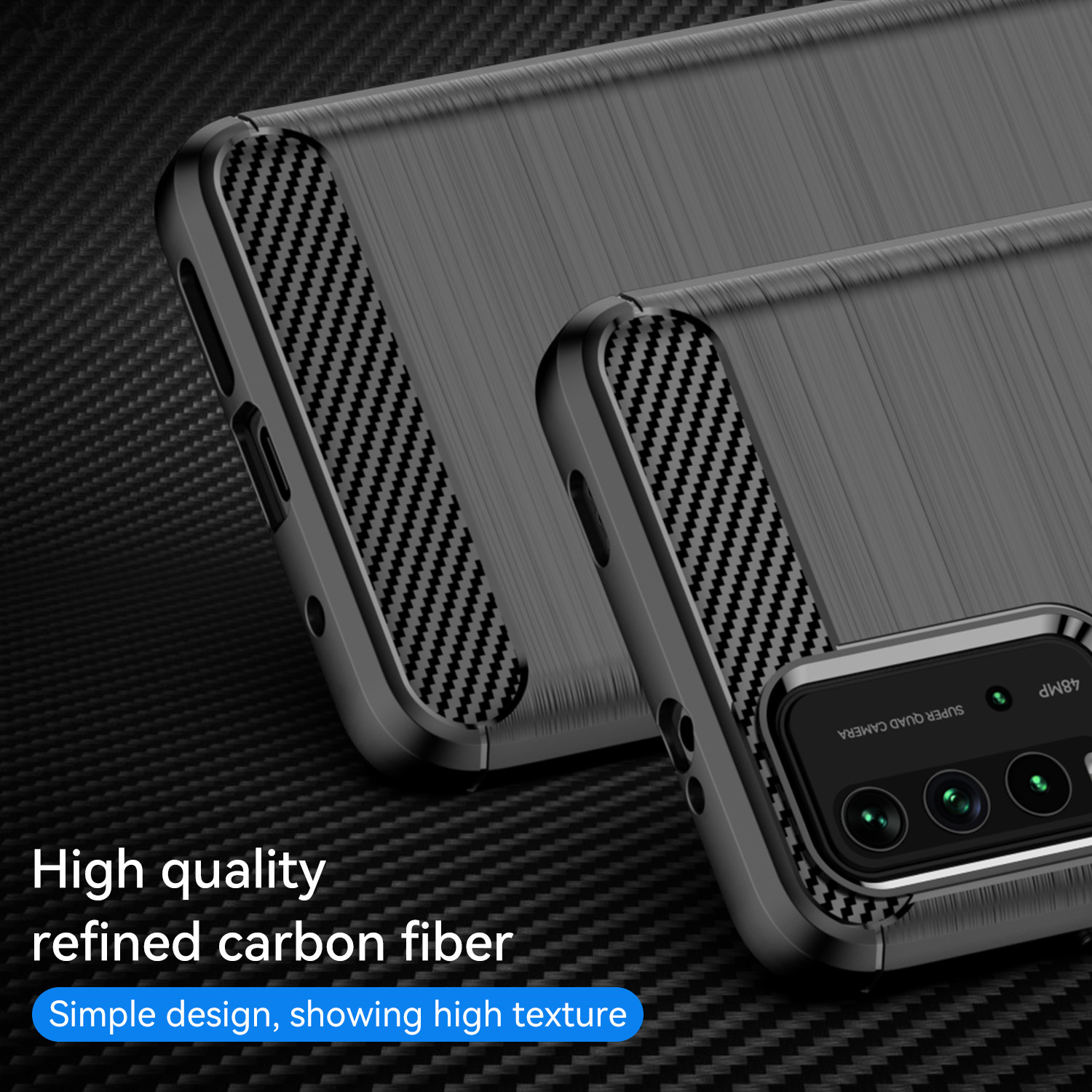 Miękkie silikonowe etui na Xiaomi Redmi 9T 9 9A 9i sport 9w 9C NFC 9moc, włókno węglowe, na Redmi Uwaga 9 4G 9T 9S 9zawodowiec Max