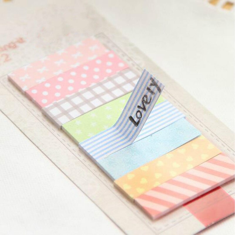 Cute 160 Pages Sticker Post It Bookmark Point It Memo Flags Decorative Notes Sticker Paper Notepads Office School