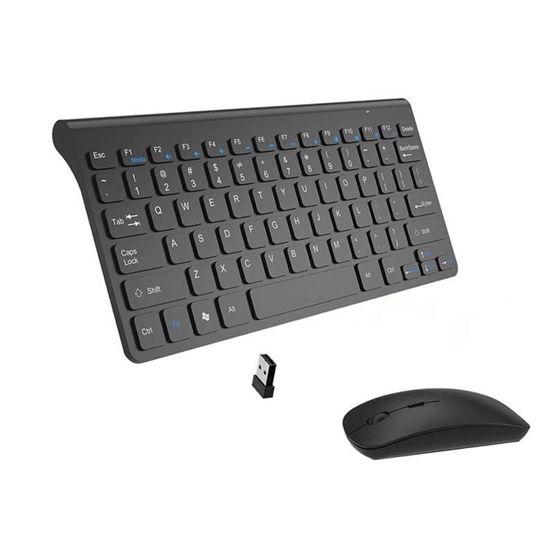 Mini Wireless Mouse Keyboard For Laptop Desktop Mac Computer Home Office Ergonomic Gaming Keyboard Mouse Combo Multimedia