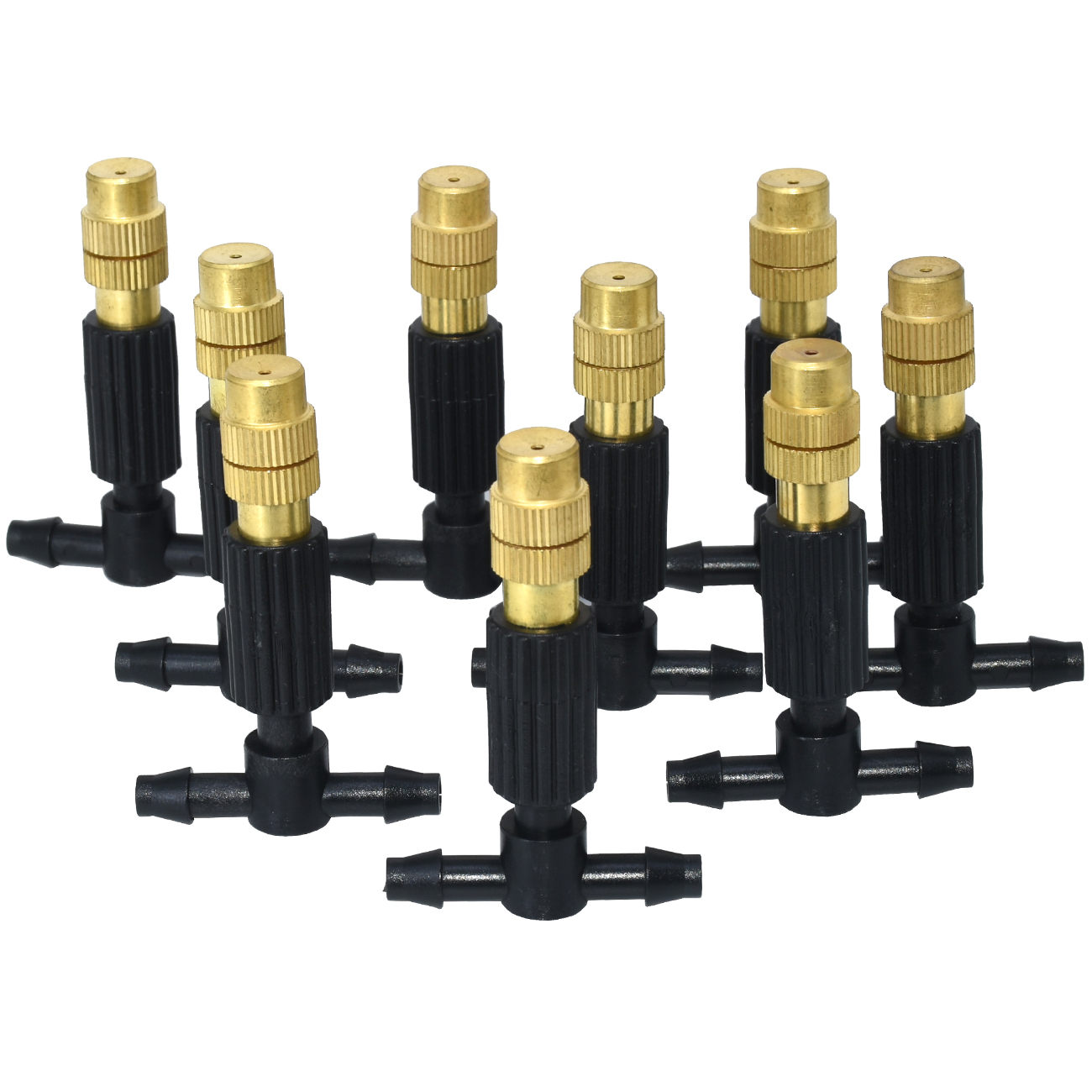 KESLA 5M-30M Gartenbewässerung draussen Beschlagen Kühlsystem Bewässerung 1/4'' Durcheinander Zerstäuberdüsen 4/7mm Schlauch Terrasse Gewächshaus