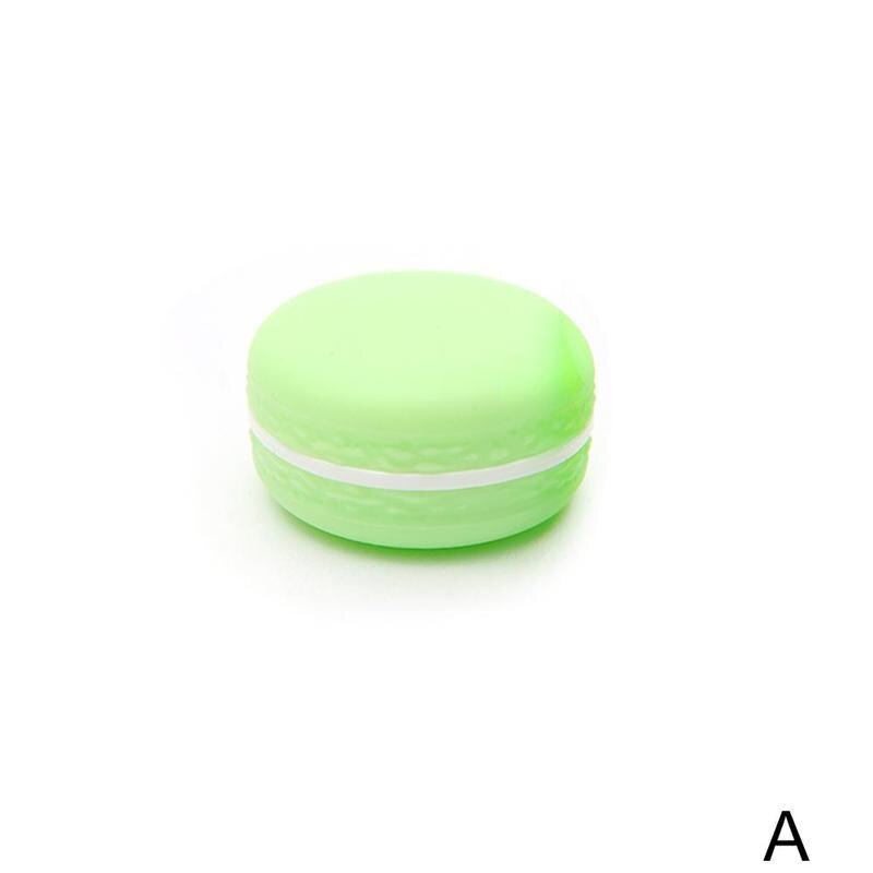 10g Macaron Candy Color Empty Cosmetic Containers Diy Lip Gloss Containers Travel Sub-bottling: A