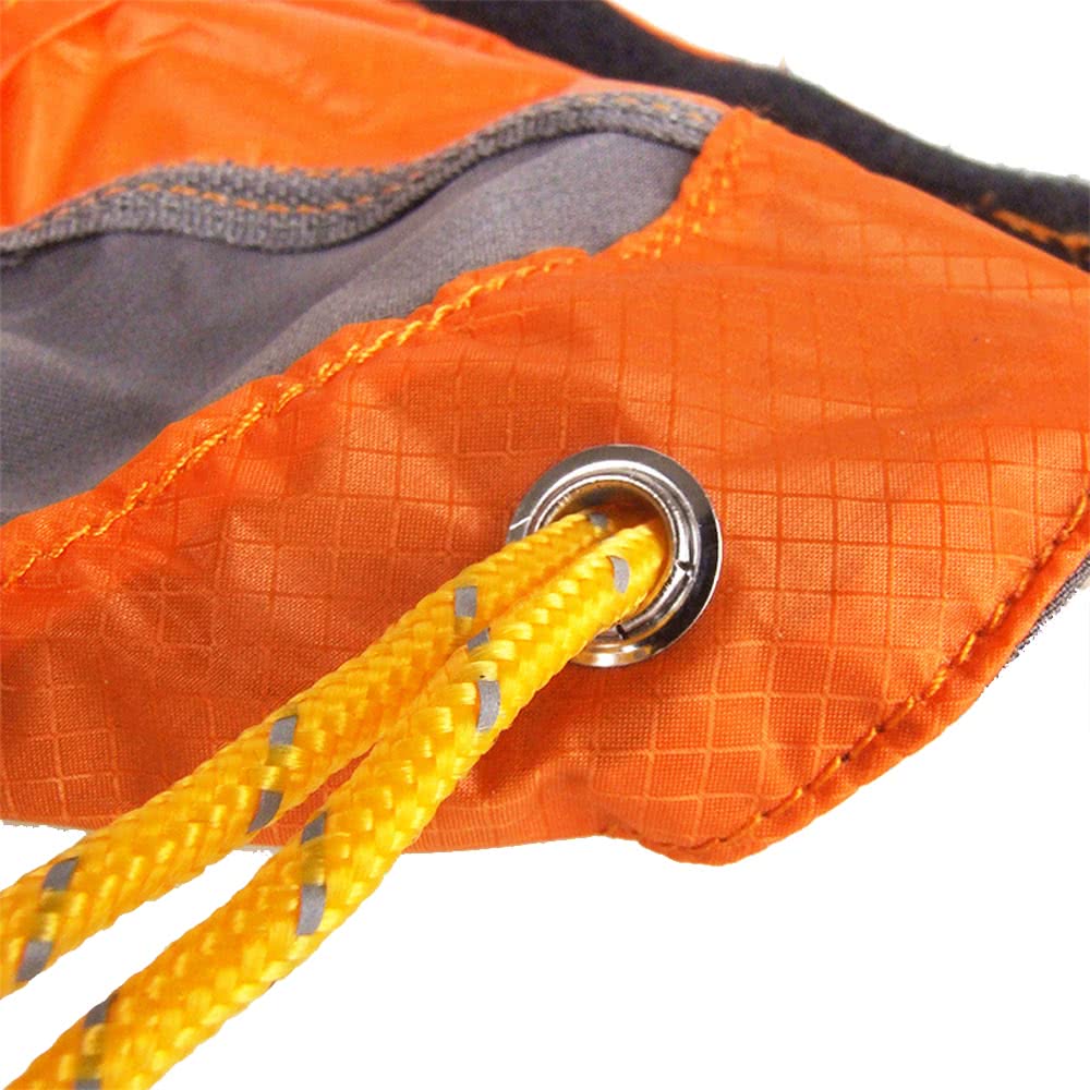 Outdoor Silicon Coated Nylon Waterproof Ultralight Gaiters Leg Protection Guard Hiking Climbing Trekking