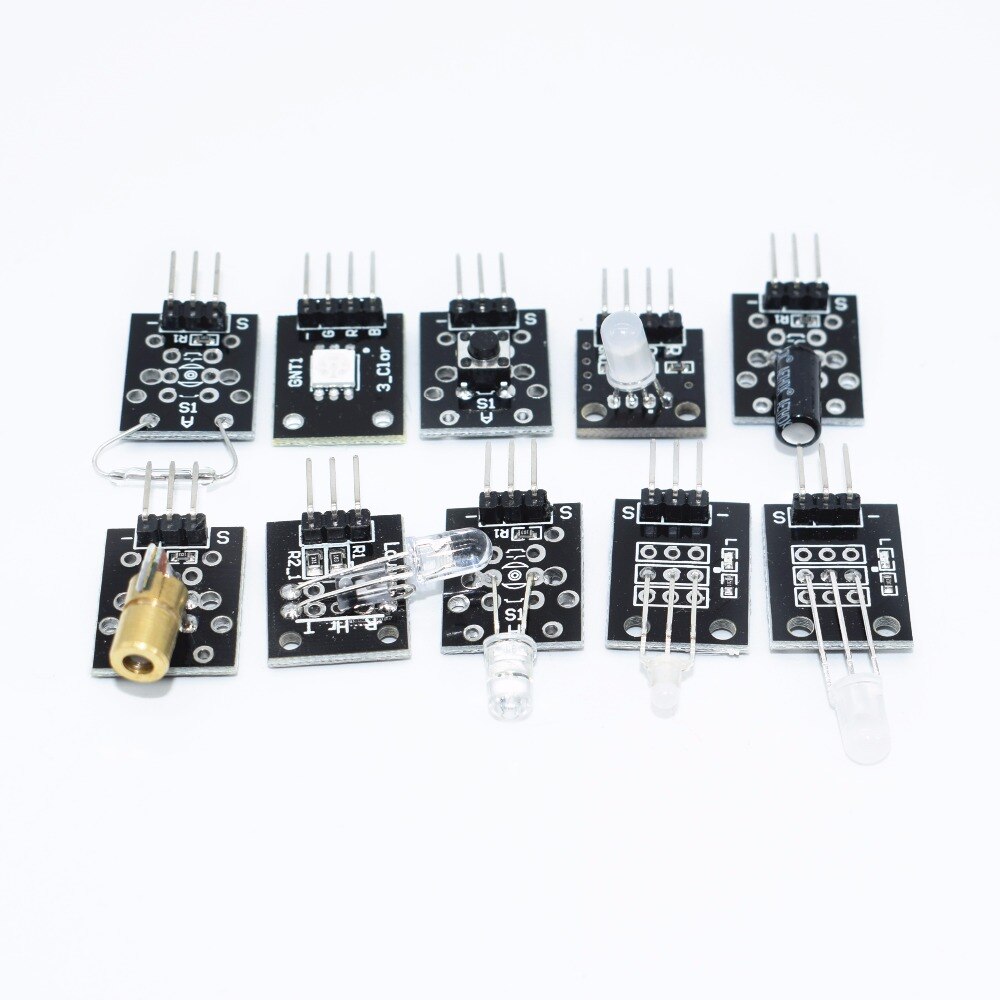 Sensor kit 37 in 1 Sensor Kit /RRGB/joystick/photosensitive/Sound Detection/Obstacle avoidance/buzzer
