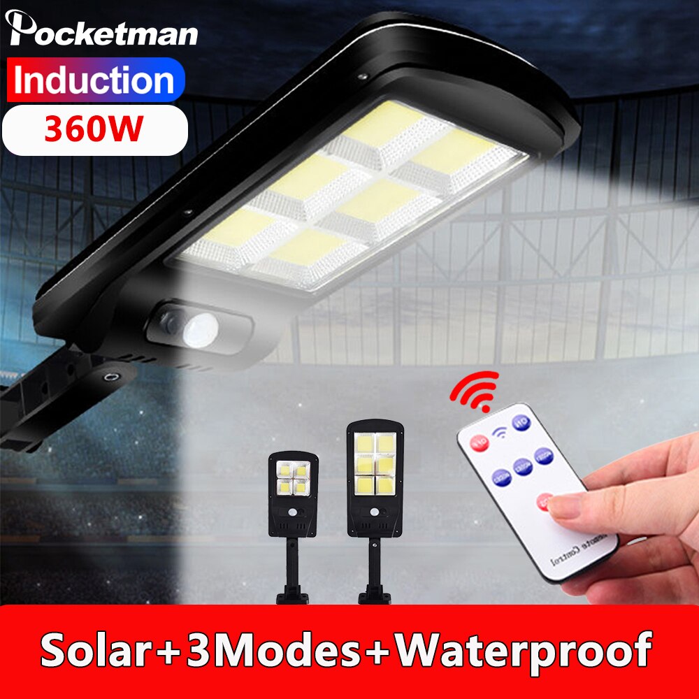 5000Lumen Solar Light Waterdicht Wandlamp Pir Motion Sensor Wandlamp Zonne-energie Zonlicht Solar Lamp Voor Tuin Decoratie