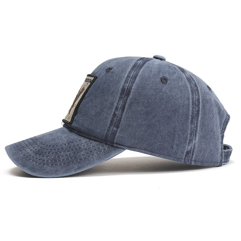 Retro Volwassen Geborduurde Eagle Baseball Cap Mannen En Vrouwen Caps Outdoor Straat Zon Hoeden