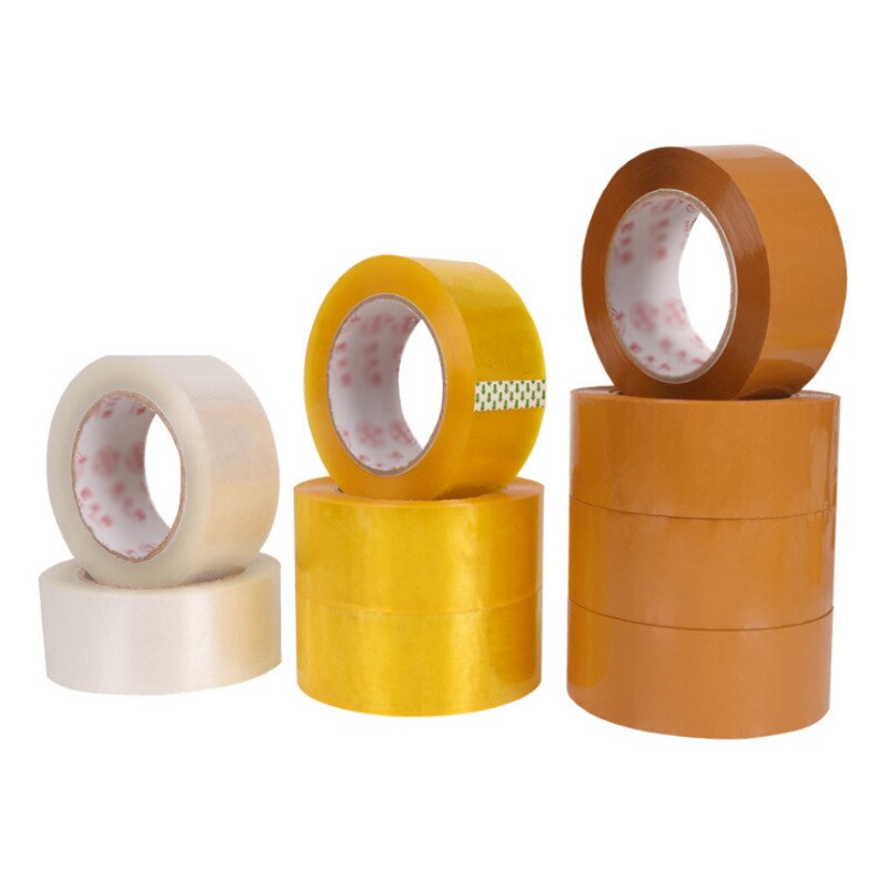 5 Roll/Pack Transparante Afdichtingsband Zelfklevende Verpakking Tapes Logistiek Pakket Supplies Bopp Tapes 5.5Cm X 100M