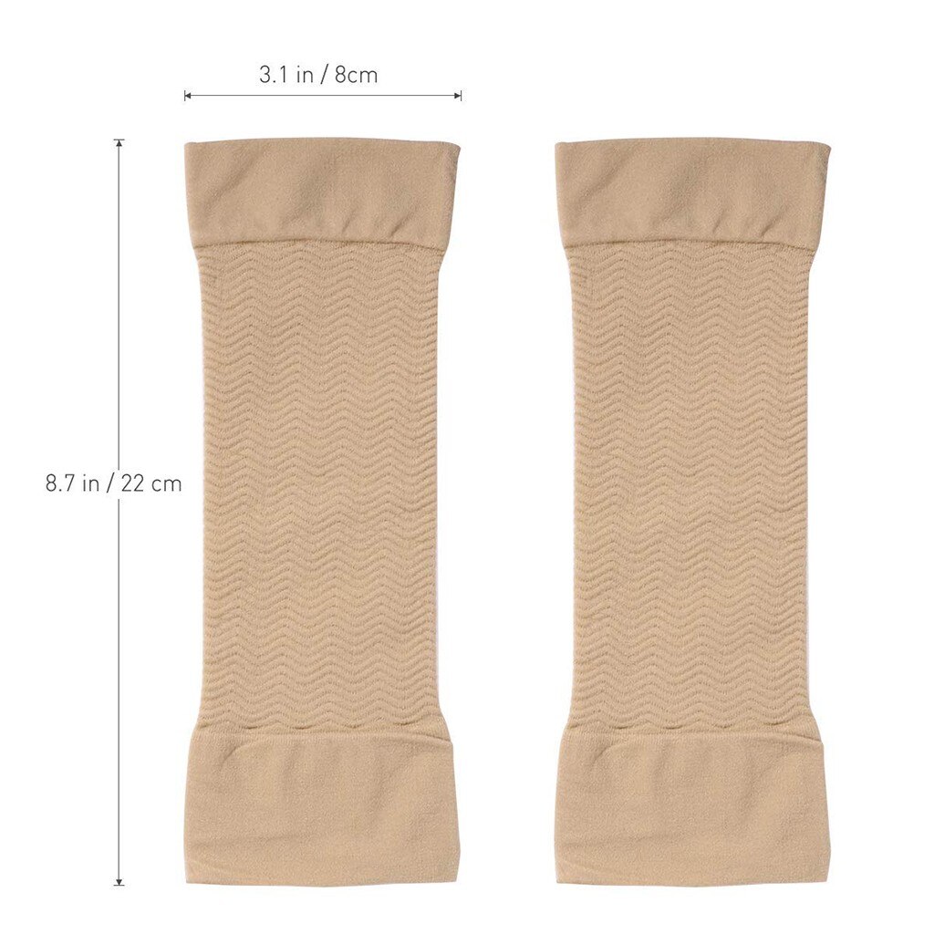 2Pair Slimming Compression Arm Shaper Slimming Arm Belt Helps Tone Shape Upper Arms Sleeve Shape arm Taping Massage For Women#p4