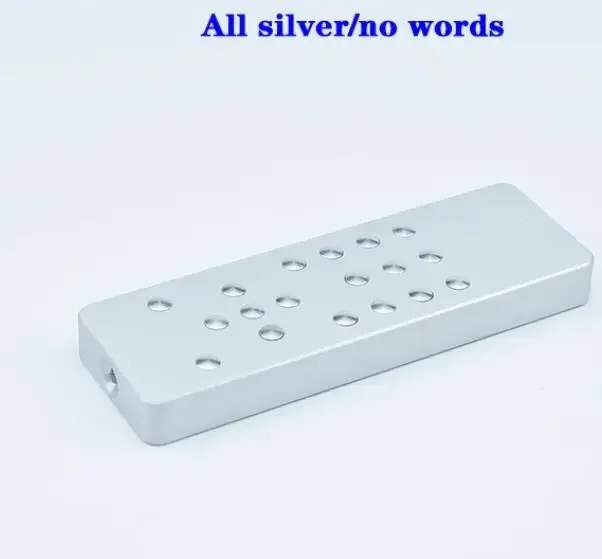 Aluminum Alloy Universal Learning Infrared Remote Control for DAC Amplifier CD DVD TV Set-top Box: Brown