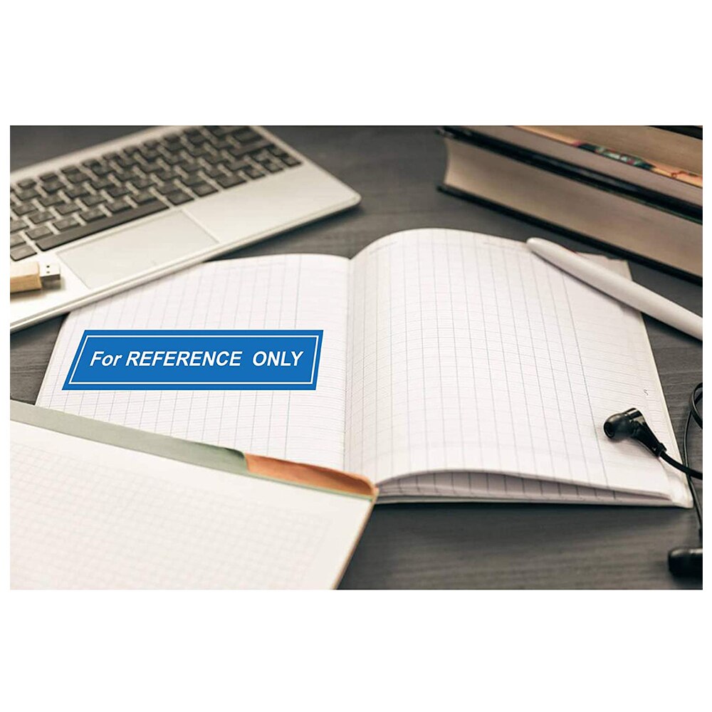 For Reference Only Stickers Removable Reference Label Warning On Book Notebook To Keep Safety Personel 0.5x2 Inch