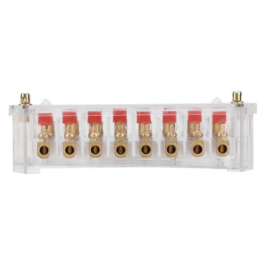 QFJ6/HYL Three Phase 4-Wire Household Meter Terminal Row Electrical Enclosure Junction Box