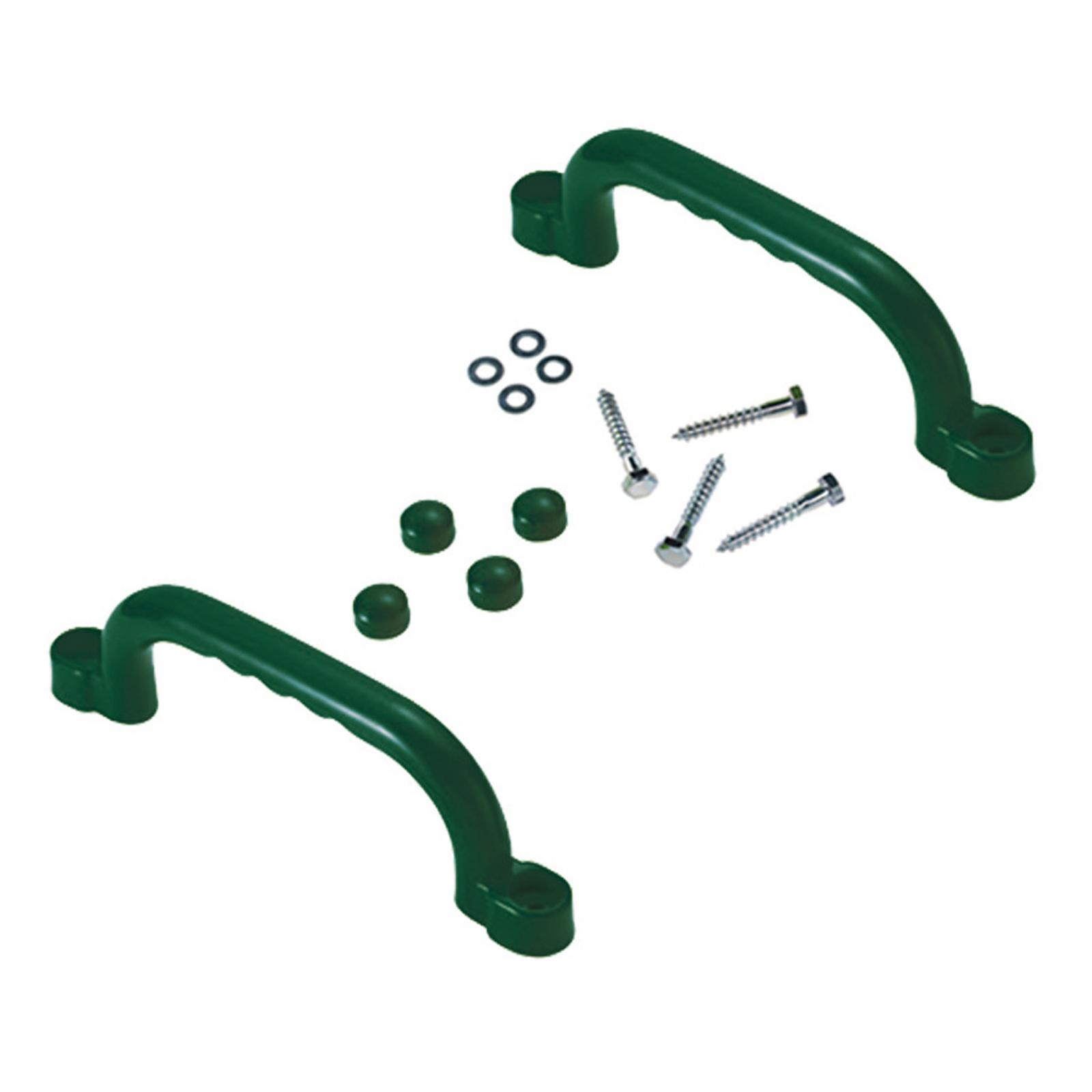 2 pezzi di accessori per parchi giochi multiuso per la casa sull'albero del cortile Swingset: bianca