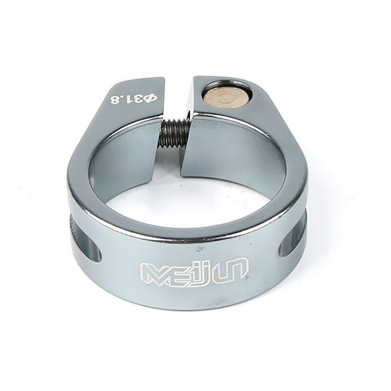 Bicycle Seatpost Clamp Aluminum Alloy Quick Release Mountain Bike Lock Seat Post Tube Clip Clamp 31.8/34.9mm Style: A5-31.8mm
