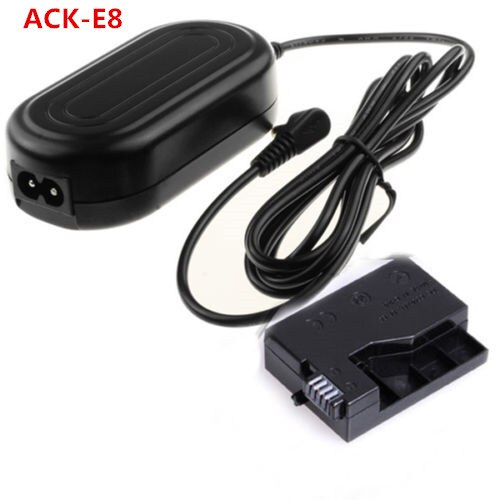 ACK-E10/ACK-E8/ACK-E18/ACK-DC40/EH-67/ACK-E6/ACK-E5/AC-PW20/DMW-AC8 adaptateur secteur pour Canon Nikon: ACK-E8