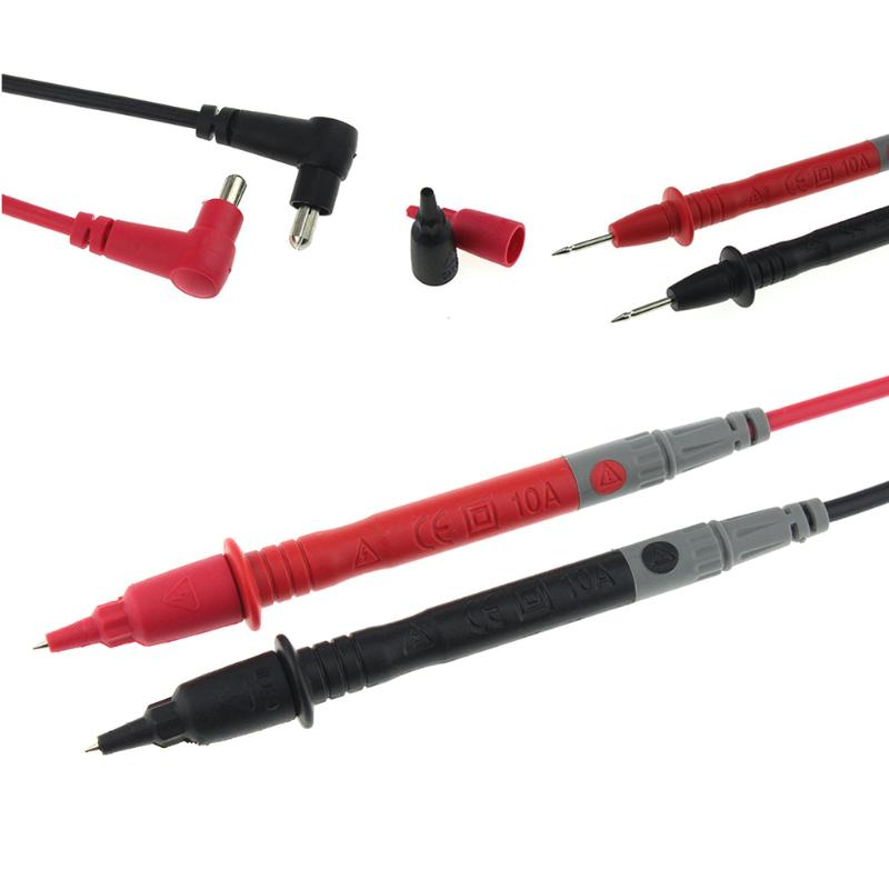 1 paar Probe voor Multimeter Meetsnoeren Pin voor Digitale Multimeter Naald Tip Meter Voelsprieten Multi Meter Tester Draad Pen kabel